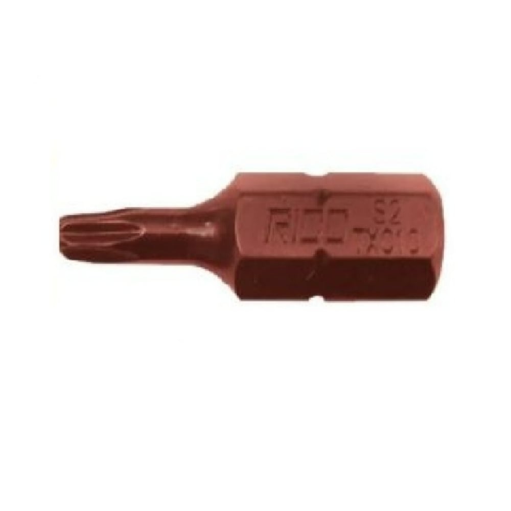 RICO T55 Torx Bits Uç Mıknatıslı Kırmızı 30 x 10 mm