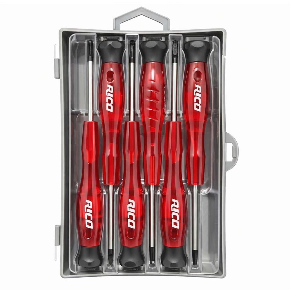 RICO Torx Uçlu Tornavida Takımı Saatci 50 mm 6 Parça