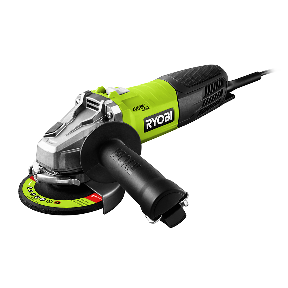 RYOBI RAG800-125G Avuç Taşlama Makinesi 800W 125 mm