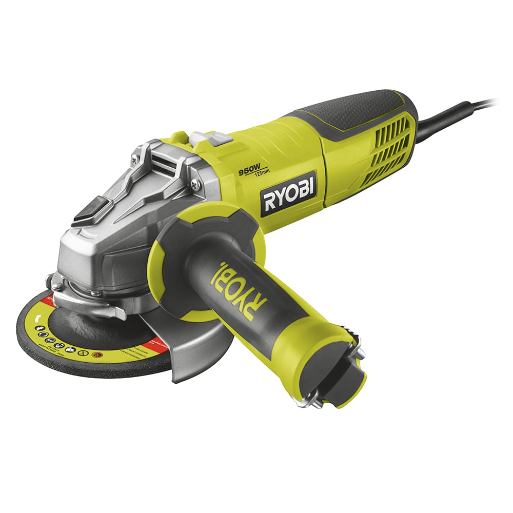 RYOBI RAG950-125S Avuç Taşlama Makinesi 950W 125 mm