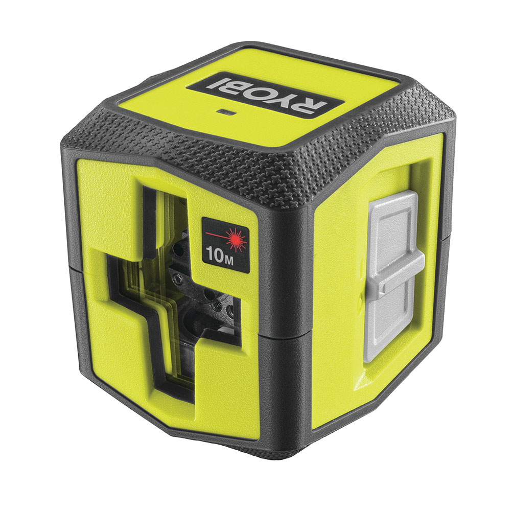 RYOBI RBCLLR1 Çapraz Lazer Metre Profesyonel Lazer Şakül 10 Metre Kırmızı