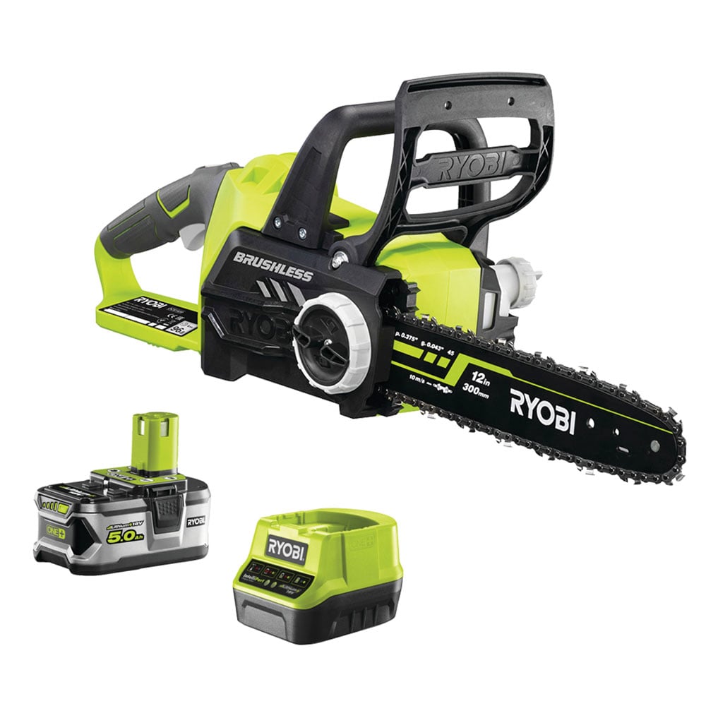 RYOBI RCS18X3050F Akülü Ağaç Kesme Motoru 18V Li-Ion 5.0 Ah
