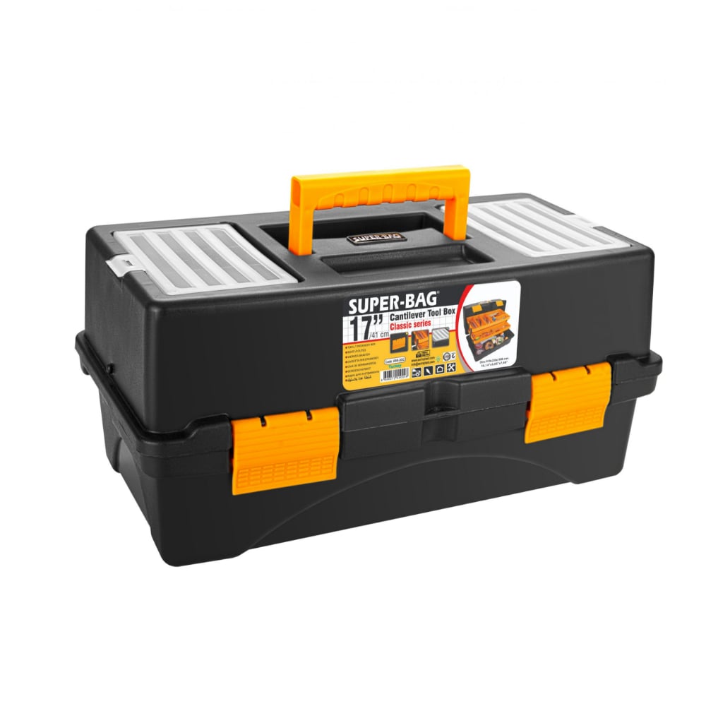 Süper Bag ASR-2052 Takım Çantası Raflı Organizer 17''