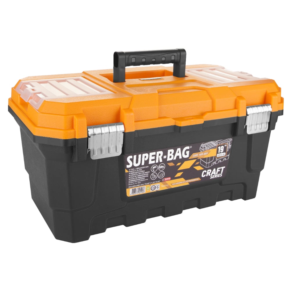 Süper Bag ASR-4031 Craft Takım Çantası Dayanıklı 19''