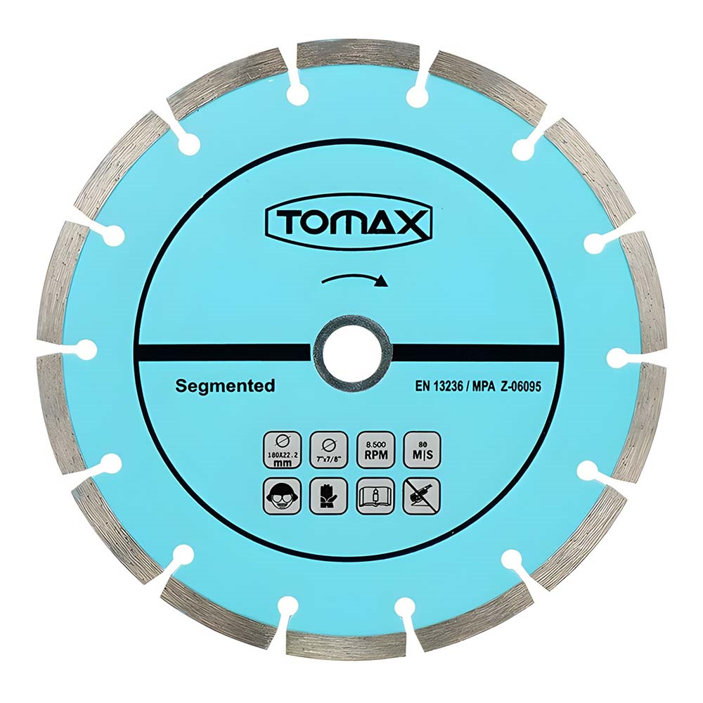 TOMAX Segmentli ElmasBeton Kesici Disk 115 mm