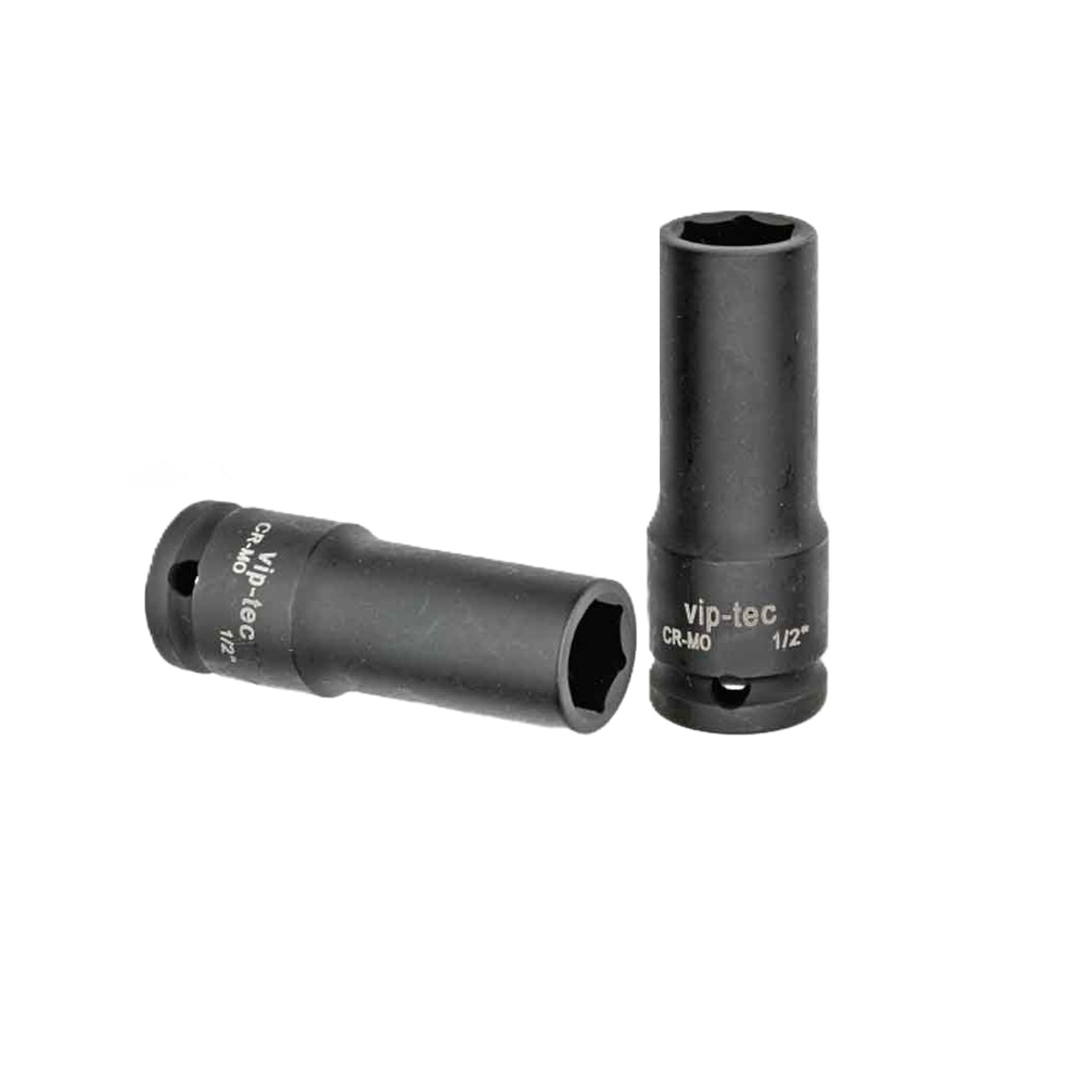 VIP-TEC 1/2 Altı Köşe Havalı Derin Lokma 21 mm