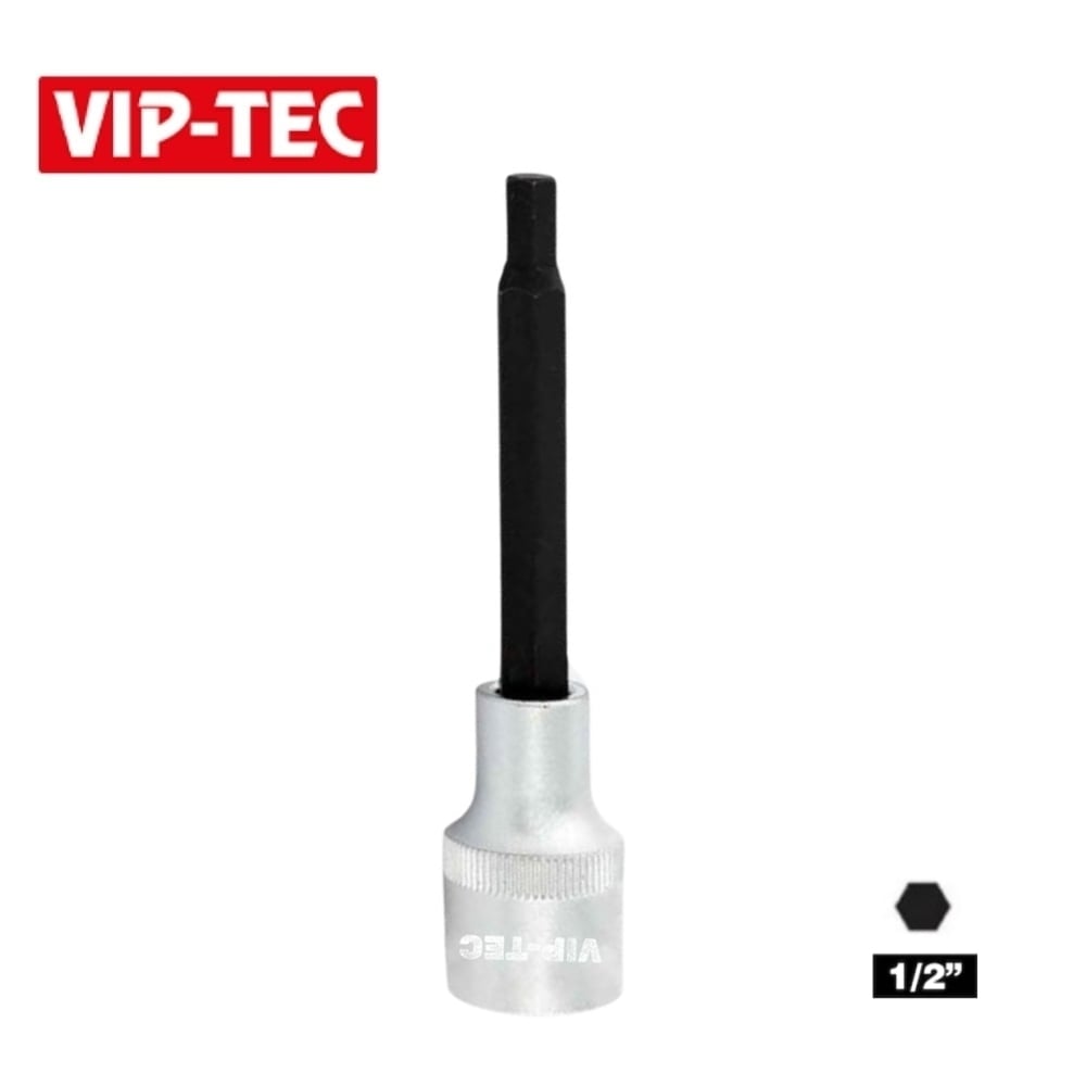 VIP-TEC 1/2 H8 Lokmalı Allen Uç Uzun 8 mm