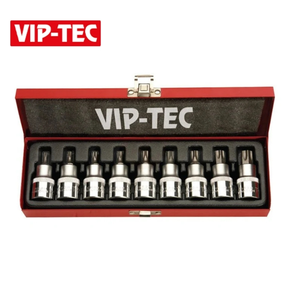 VIP-TEC 1/2 Torx Uçlu Lokma Takımı 9 Parça