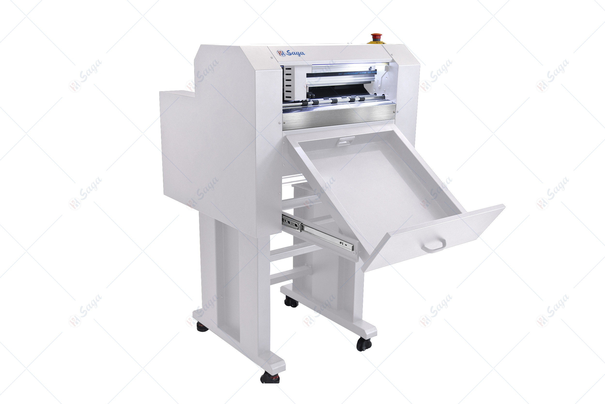 Saga-asc-1907a Etiket Ve Kutu Kesim Makinesi