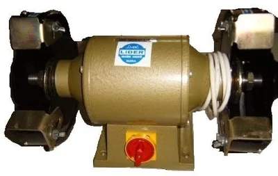 LİDER 200 mm Monofaze Zımpara Taş Motoru