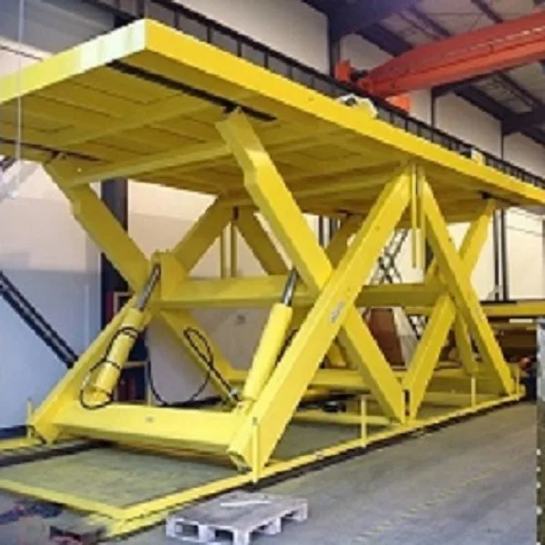 30 Ton Kapasiteli Makaslı Araç Platformu