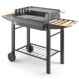 Dalle BBQ Standlı Yükseklik Ayarlı Çift Izgara Barbekü Mangal - Görsel 1