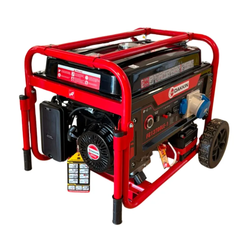 Dakkin FG13700LE-1 10 kW Marşlı Trifaze ve Monofaze Benzinli Jeneratör