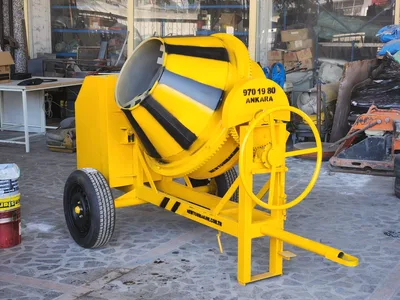 400 Litre Beton ve Harç Karma Makinesi