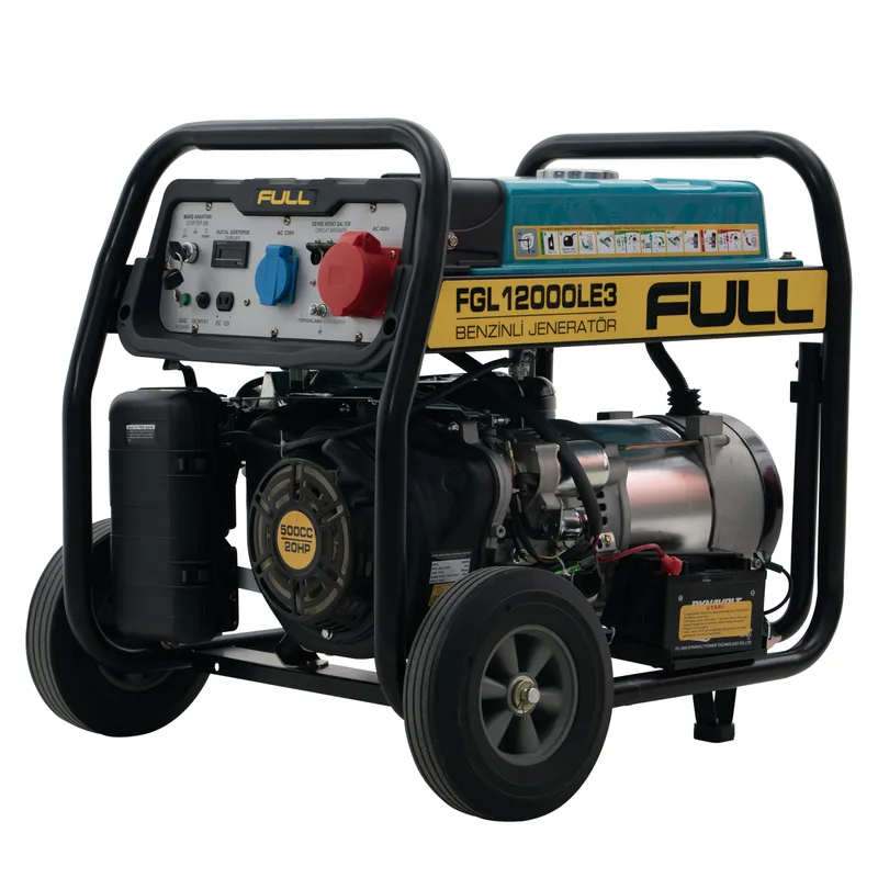 FULL Jeneratör FGL12000LE3 Benzinli Portatif Jeneratör