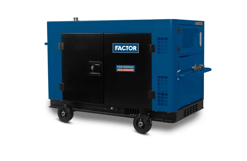 Kabinli Jeneratör KDK15000SC Dizel 12 kW/15 kVA