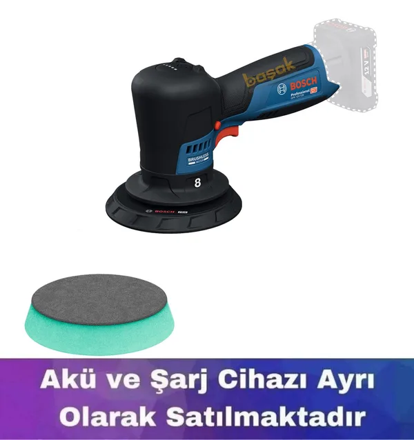 Bosch GPX 12V-125 Akülü Polisaj Makinesi (Solo) 06019L4100