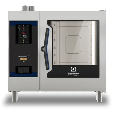 SkyLine ProS Elektrikli Kombi Fırın 5 tepsili, 400x600 mm Unlu Mamül
