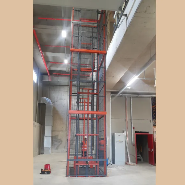 BORUSAN İçin Yaptığımız Yük Platformu