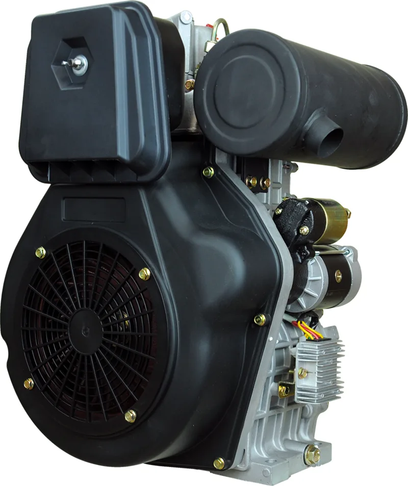 GoldMoto GM1100F-A Dizel Motor 14 Hp Marşlı Krank Mili Kamalı