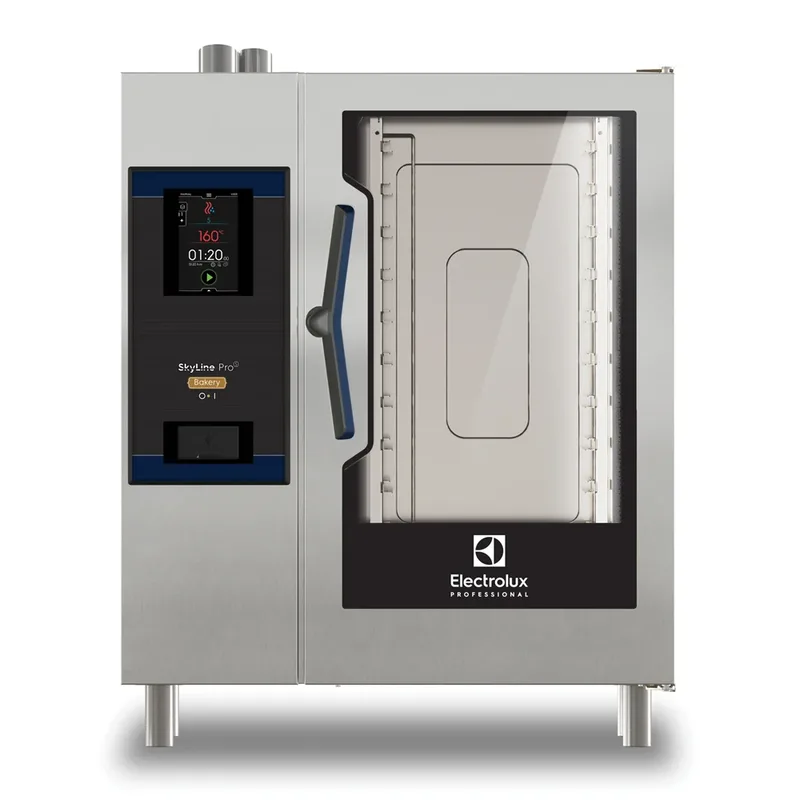 SkyLine ProS Elektrikli Kombi Fırın 8 tepsili, 400x600 mm Unlu Mamül