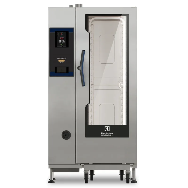 SkyLine ProS Doğal Gazlı Kombi Fırın 16 tepsili, 400x600 mm Unlu Mamül