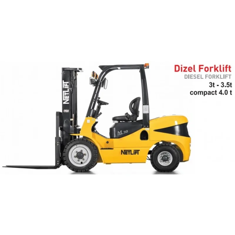 Compact 4T Dizel Forklift 3T 3,5T