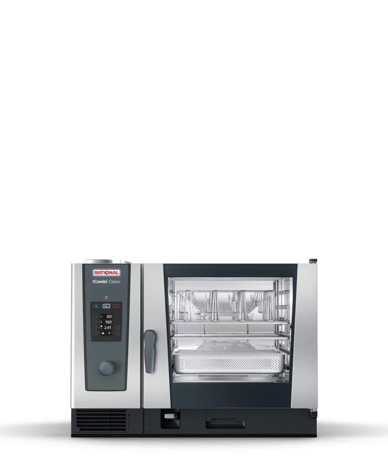 Rational iCombi® Classic 6 Tepsi 2/1 GN EL/GAS