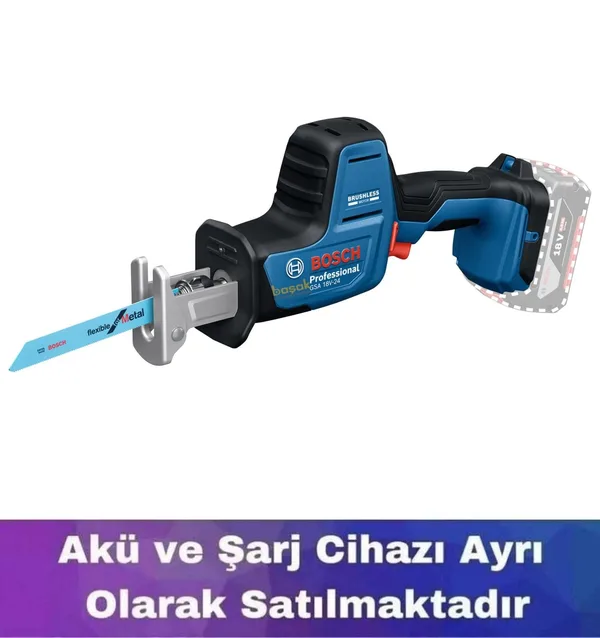 Bosch GSA 18V-24 Akülü Panter Testere (Solo) 06016A5100