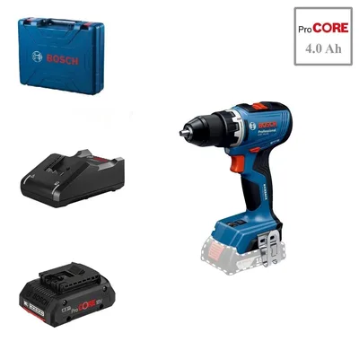 Bosch GSR 18V-65 1x4 Ah ProCORE Akülü Vidalama