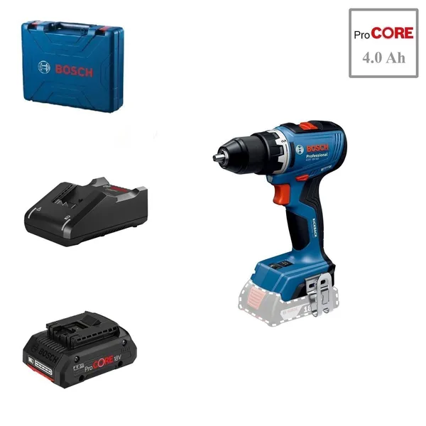 Bosch GSR 18V-65 1x4 Ah ProCORE Akülü Vidalama