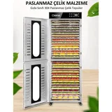 Dalle Dijital, Paslanmaz Gıda ve Meyve Kurutma Makinesi 32 Tepsili - Görsel 1