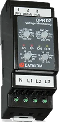 Datakom Gerilim Koruma Rölesi (Faz-Nötr) DPR02