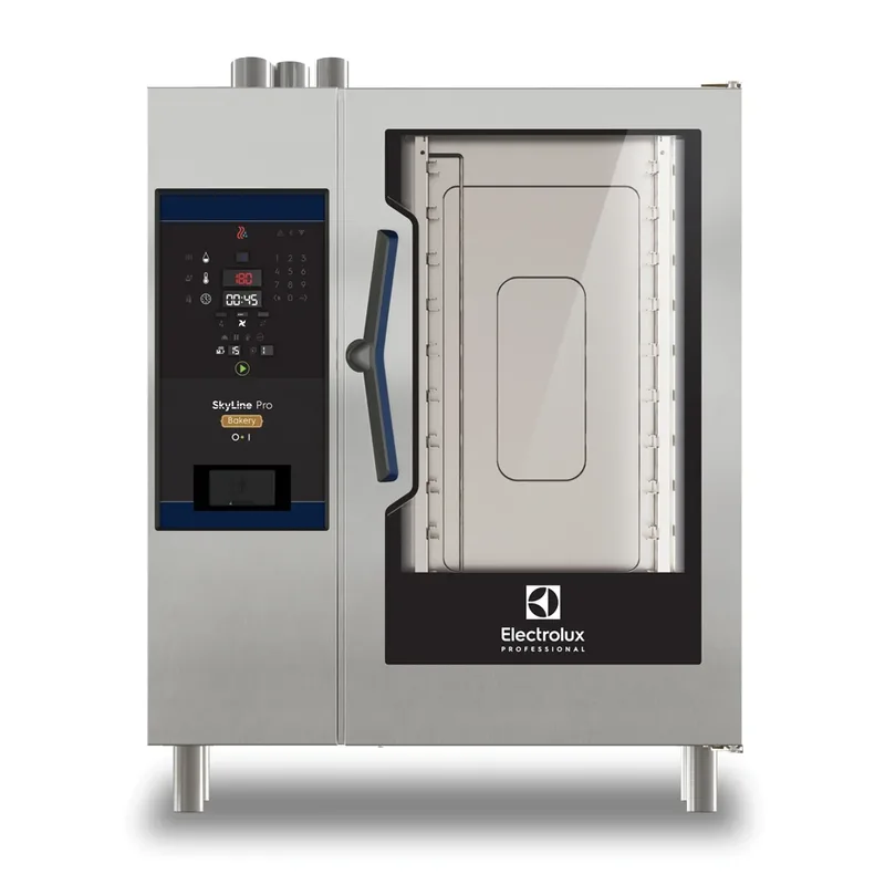 SkyLine Pro Doğal Gazlı Kombi Fırın 8 tepsili, 600x400 mm Unlu Mamül