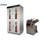 Dalle LT-195 Endüstriyel Çelik Meyve Kurutma Makinesi + Elektrikli Dilimleme - Görsel 1