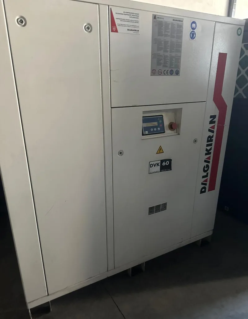 DALGAKIRAN 60 KW VİDALI KOMPRESÖR