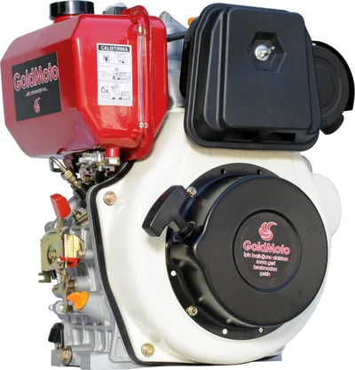 Goldmoto Dizel Motor 10 Hp - Marşlı GM186FAEN-H