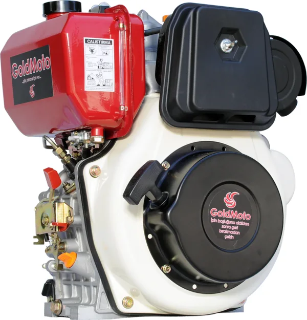 Goldmoto Dizel Motor 10 Hp - Marşlı GM186FAEN-H