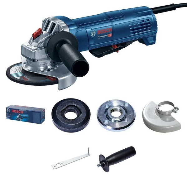 Bosch GWS 9-115 P Koruma Şalterli Avuç Taşlama Makinesi 0601396505