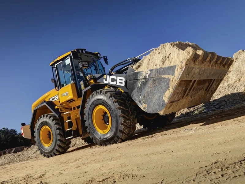JCB 437 Lastik Tekerlekli Yükleyici