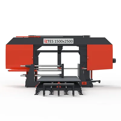 1500X2500 Yarı Otomatik Tabla Sürmeli Testere Makinesi
