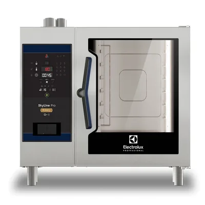 SkyLine Pro Elektrikli Kombi Fırın 5 tepsili, 400x600 mm Unlu Mamül