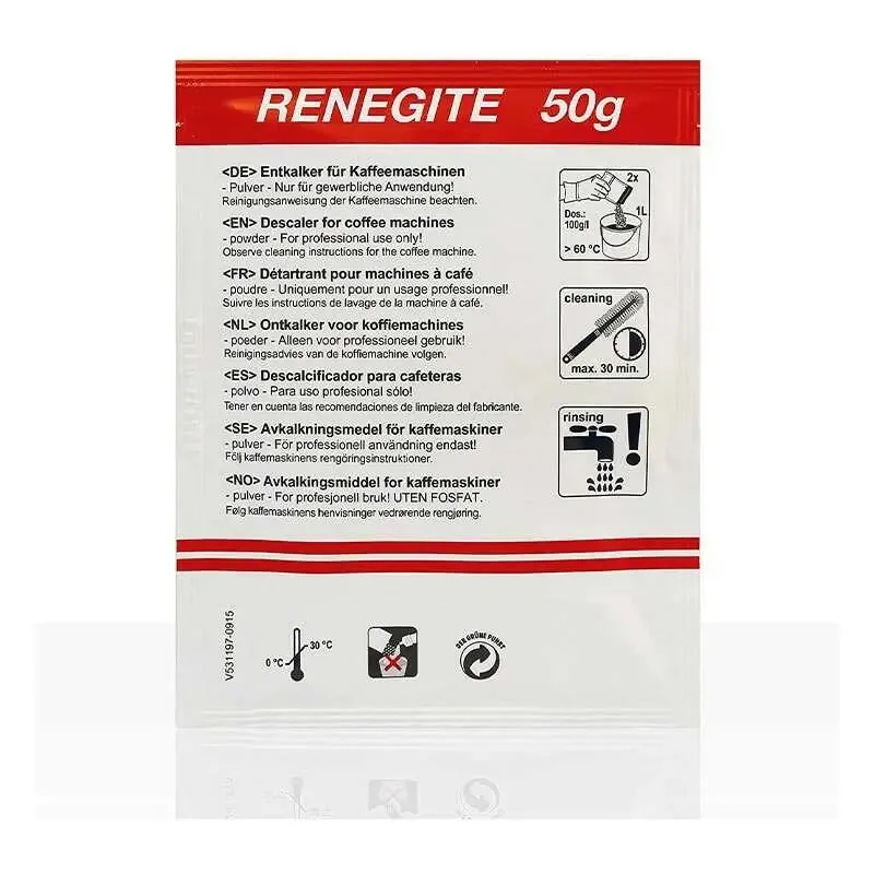 Bravilor Bonamat Renegite Kahve Makinesi Kireç Çözücü 750 gr, 15 Adet