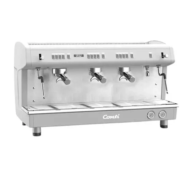Conti Monaco X-ONE TCI Evo Tam Otomatik Espresso Makinesi 3 Gruplu Beyaz