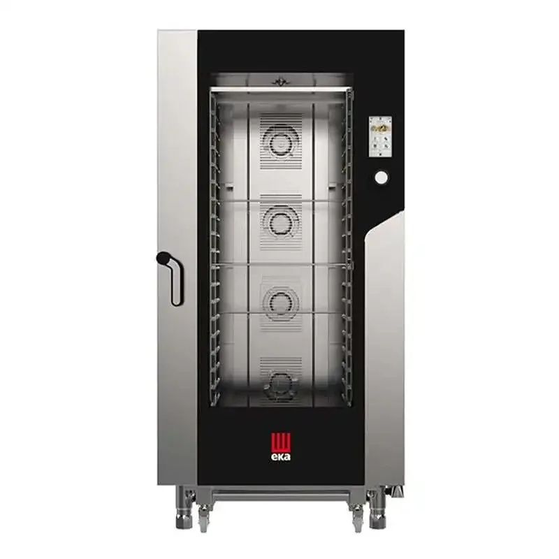 Eka Konveksiyonlu Dokunmatik Fırın Nemlendirmeli Gn 1/1 20 Tepsi Kapasiteli Elektrikli MKF-2011TS