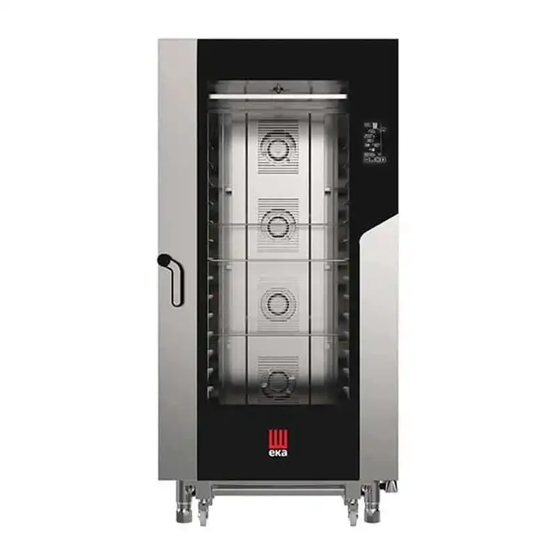 Eka Konveksiyonlu Elektronik Fırın Nemlendirmeli Gn 60x40 16 Tepsi Kapasiteli Elektrikli MKF-1664BM