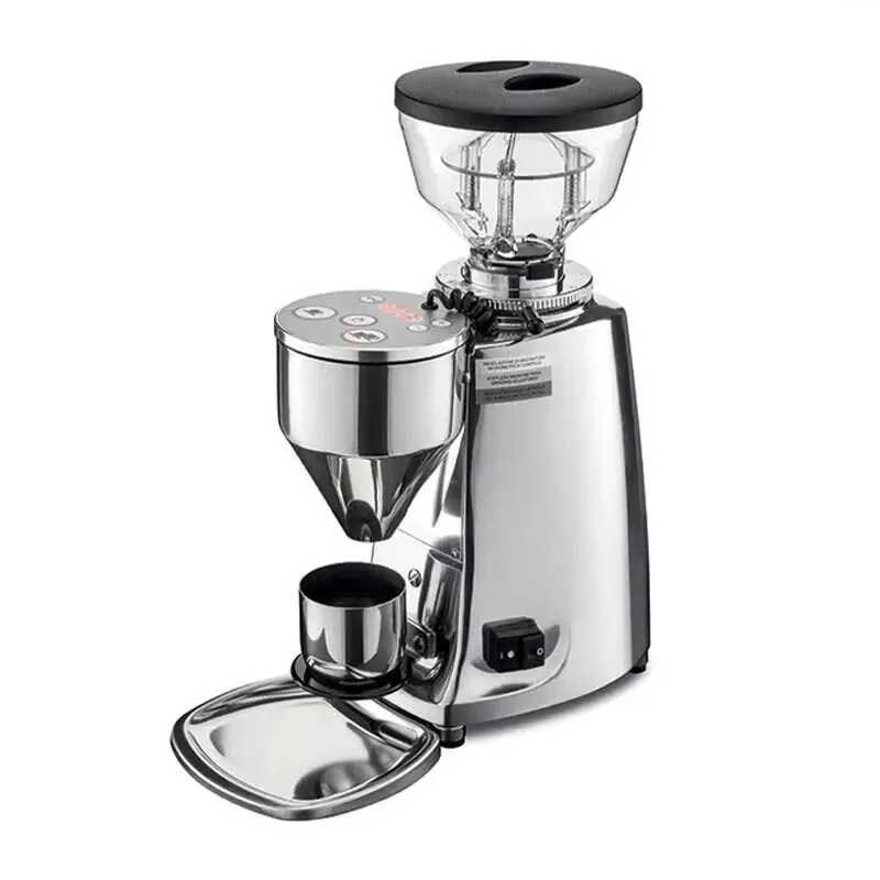 Mazzer Mini Filter On Demand Filtre Kahve Değirmeni  Parlak Alüminyum