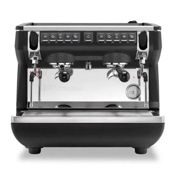 Nuova Simonelli Appia Life Compact Tall Cup Tam Otomatik Espresso Kahve Makinesi 2 Gruplu Siyah
