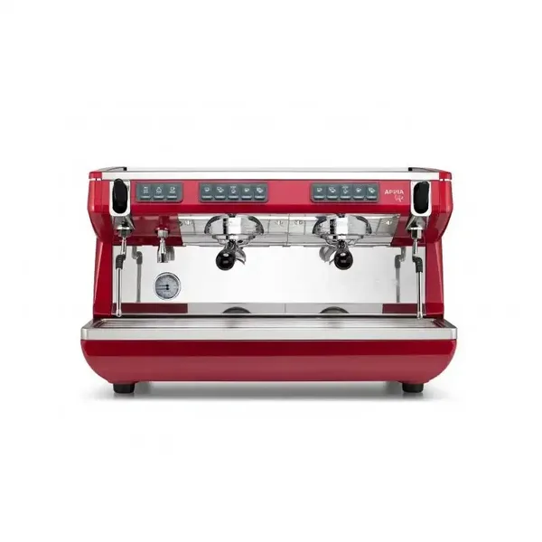 Nuova Simonelli Appia Life Tall Cup Tam Otomatik Espresso Kahve Makinesi 2 Gruplu Kırmızı