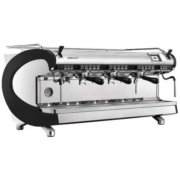Nuova Simonelli Aurelia Wave Tam Otomatik Espresso Kahve Makinesi 3 Gruplu Siyah